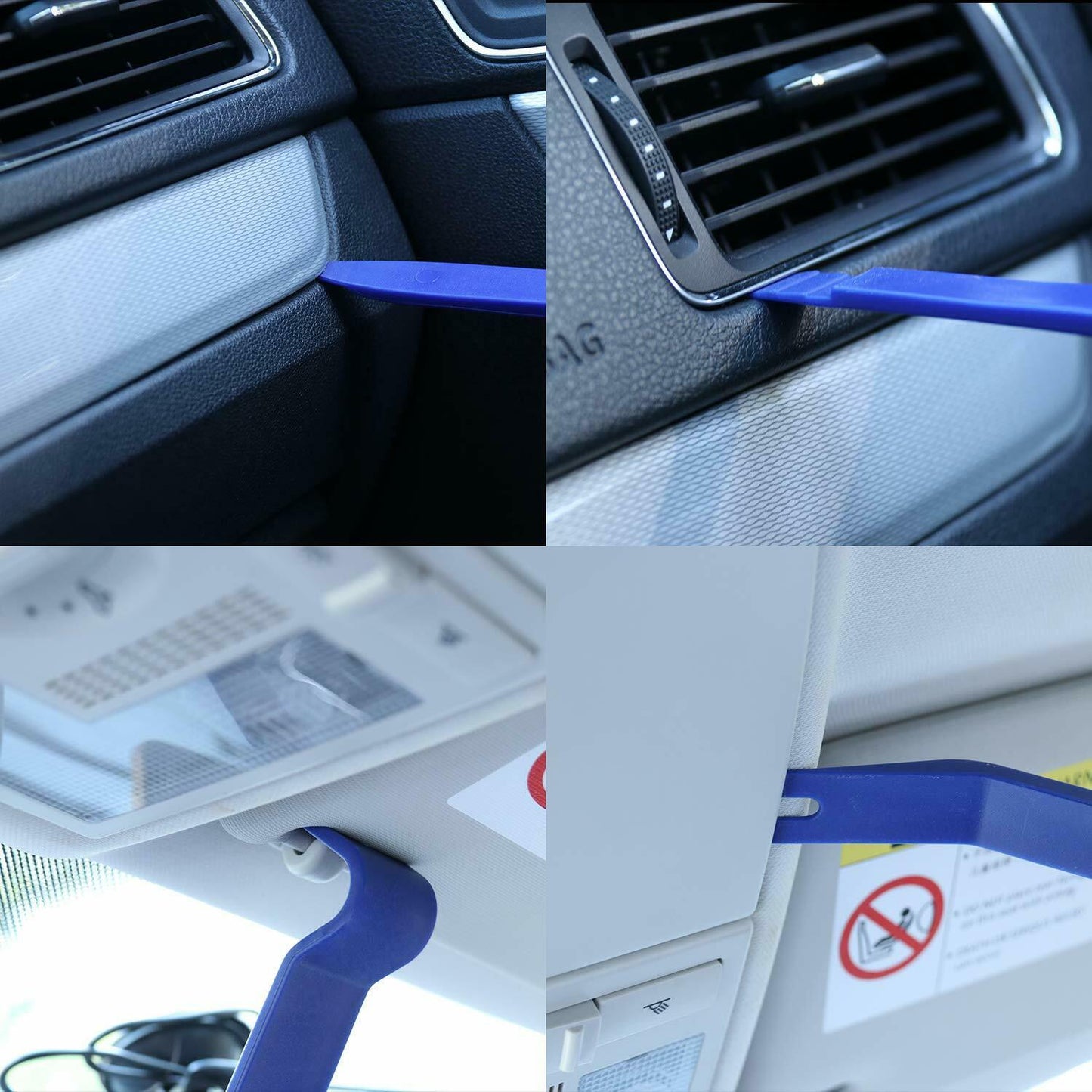 Car Trim Removal Tool Kit Set Door Panel Fastener Auto Dashboard Plastic Tools - Alpha Auto Rental - Alpha Auto Rental
