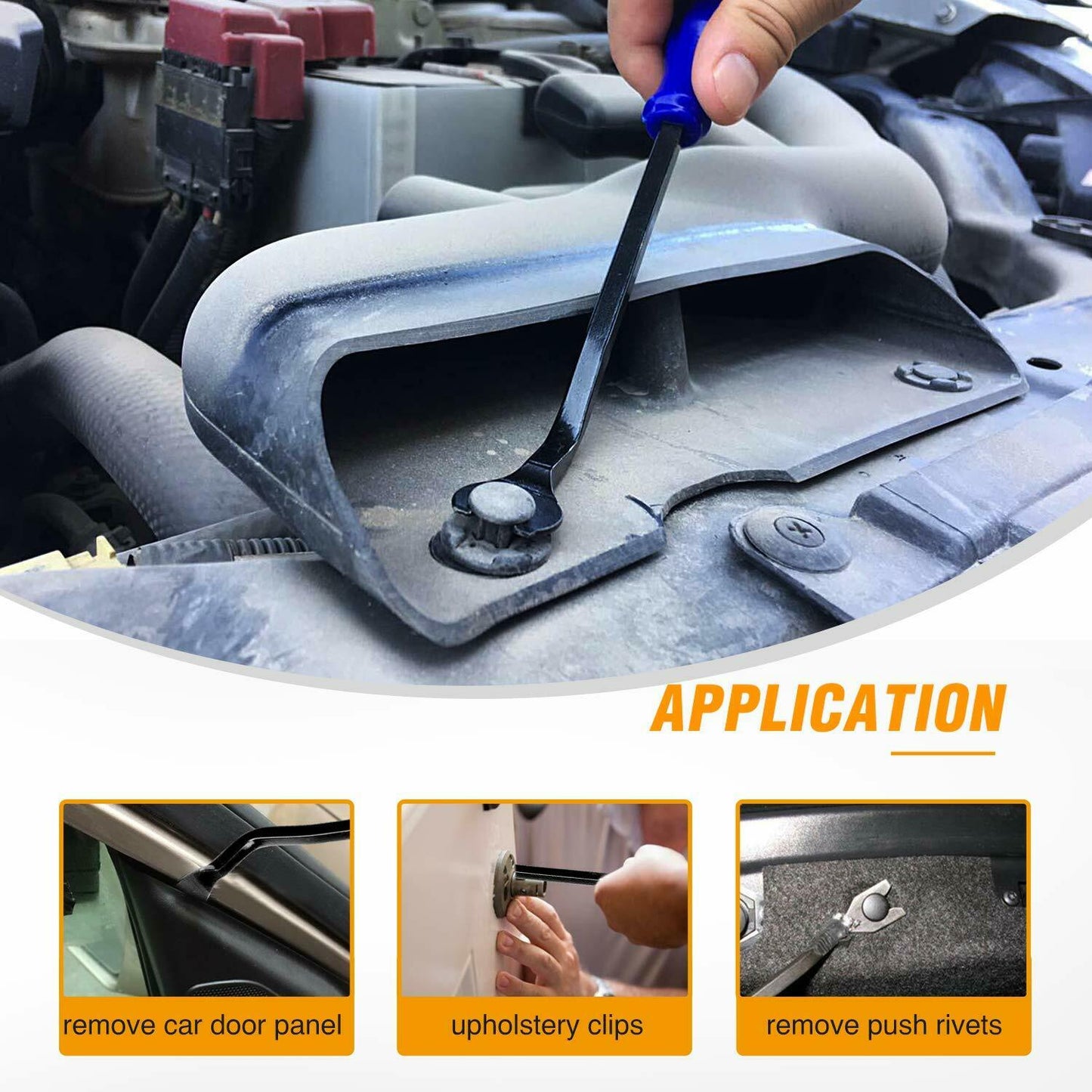 Car Trim Removal Tool Kit Set Door Panel Fastener Auto Dashboard Plastic Tools - Alpha Auto Rental - Alpha Auto Rental