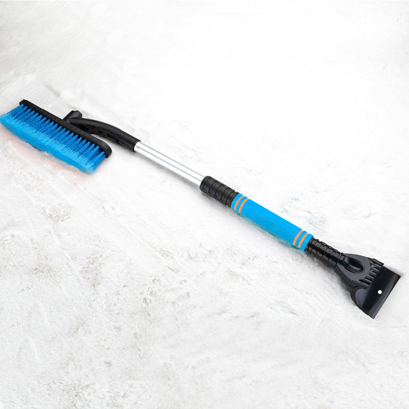 2 Pcs Car Snow Removal Brush,pvc Brush Wire Auto Ice Snow Brush With Foam  Handle For Remove House Car Snow Frost